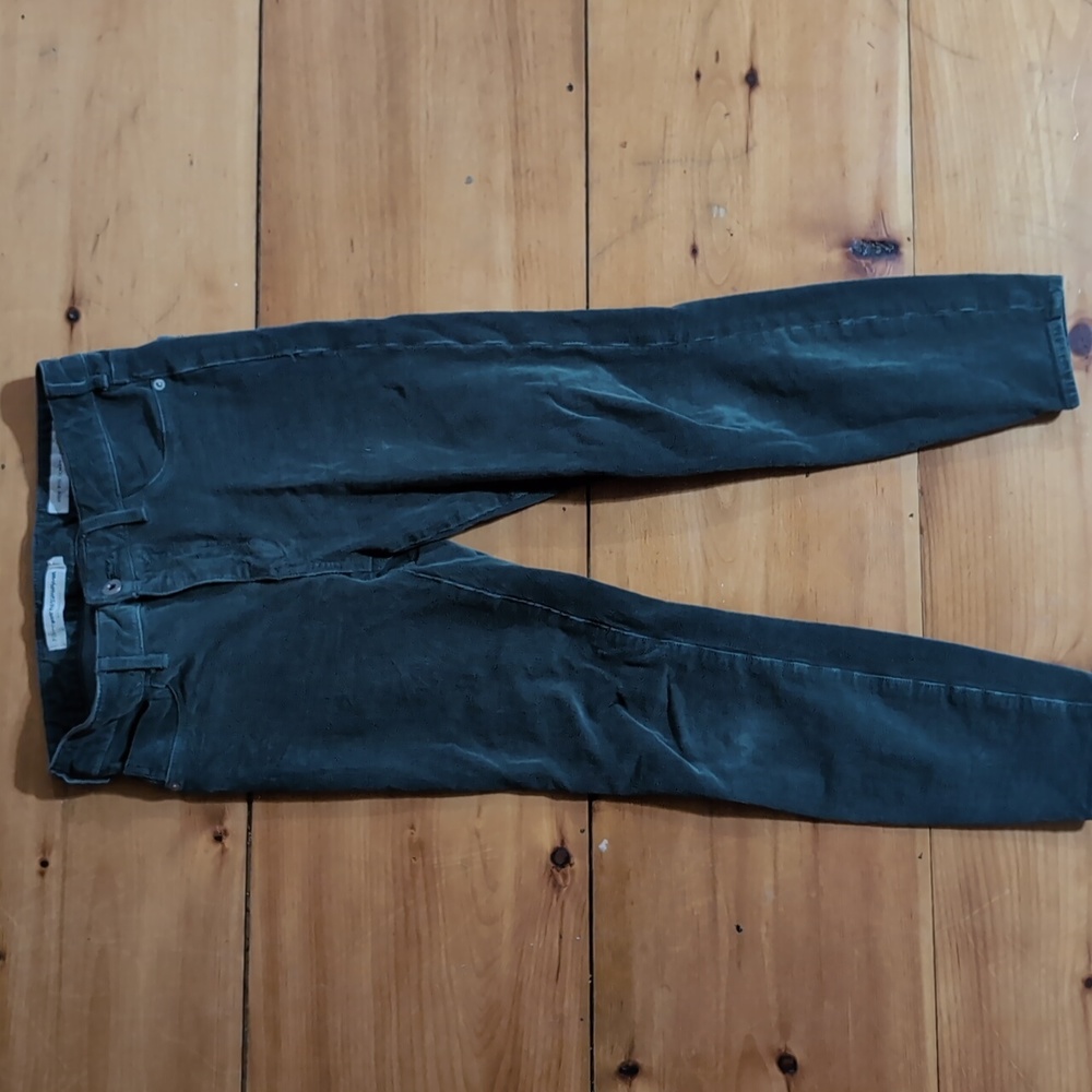 Anthropologie High-Rise skinny corduroys, size 27